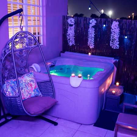 Private Jacuzzi Oasis With Mountain Views And Free Parking Apartment ปอนเซ ภายนอก รูปภาพ